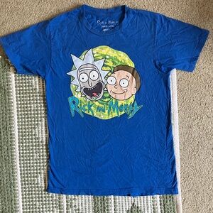 Ripple Junction Blue Rick and Morty Tee